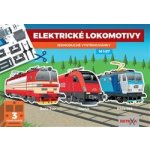 Betexa zásilková služba Elektrické lokomotivy Jednoduché vystřihovánky – Zboží Mobilmania