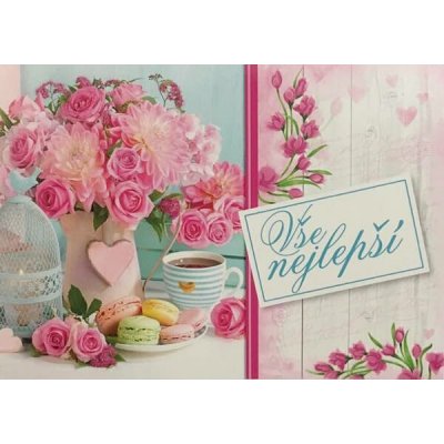 Pohlednice Květiny přání 23 – Zbozi.Blesk.cz