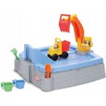 Little Tikes pískoviště Staveniště s bagrem 624520 – Sleviste.cz