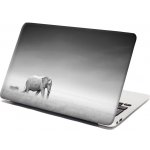 Sablio Samolepka na notebook Slon a zebra - 29x20 cm – Zboží Živě