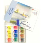 Sada akvarelových barev White Nights 12 ks v plastu – Zboží Dáma