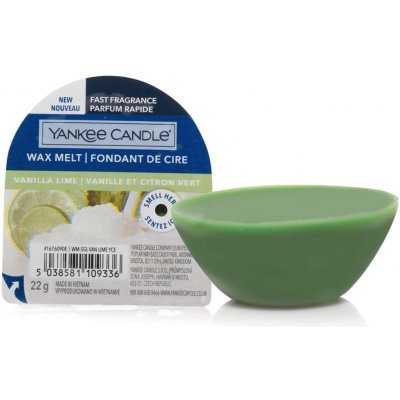 Yankee Candle Vanilla Lime vonný vosk 22,7 g – Zbozi.Blesk.cz