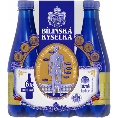 Bílinská kyselka 6 x 1000 ml – Hledejceny.cz