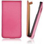 Pouzdro SLIGO Slim Samsung G900 Galaxy S5 růžové