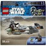 LEGO® Star Wars™ 75436 Mandalorian a Grogu a spídrová motorka – Zbozi.Blesk.cz