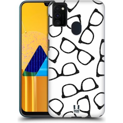 Pouzdro Head Case Samsung Galaxy M21 HIPSTER BRÝLE