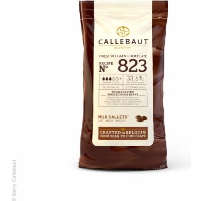 Callebaut čokoláda mléčná 1 Kg – Zboží Mobilmania