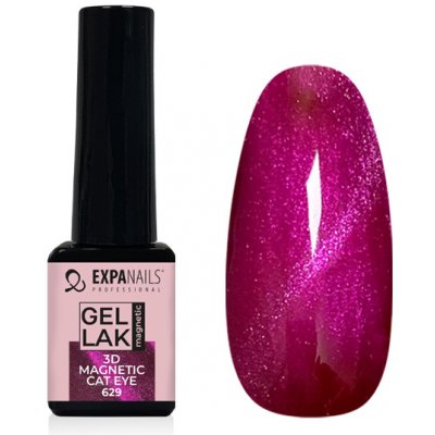 Expa nails gel lak 3d magnetic cat eye 629 5 ml – Zboží Dáma
