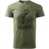 Army a lovecké tričko a košile Tričko Bad Badger Myslivecké Bavorský Barvář