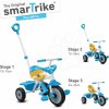 Smart Trike pre deti Play 3v1 modrožltá