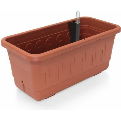 Plastkon Fantazie Smart samozavlažovací truhlík terakota 40 cm – Sleviste.cz