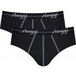 Sloggi Men slipy START MIDI C2P BOX 0004 Black – Zboží Dáma