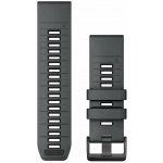 Garmin Silikonový řemínek 26mm, Slate grey, QuickFit, 010-13393-11 – Zboží Živě
