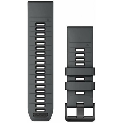 Garmin Silikonový řemínek 26mm, Slate grey, QuickFit, 010-13393-11 – Zboží Živě
