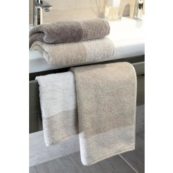 Cawö ručník Two Tone 590 70 hneda 30 x 50 cm