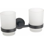 MEXEN TIBER dvojitý držák skleniček Black 7050552-70 – Zboží Mobilmania