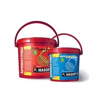 Lepenka v kýblu Hasoft 20,4 kg (15 kg a 5,4 kg) dvousložková hydroizolace – HobbyKompas.cz