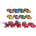 RKToys Víceúrovňové parkoviště Hasičská stanice se světly zvuky a 12 autíčky – Sleviste.cz