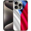 Pouzdro a kryt na mobilní telefon Apple mmCase Gelové iPhone 15 Pro - česká vlajka