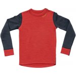 Dětské funkční tričko Devold EXPEDITION MERINO červená – Sleviste.cz