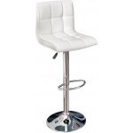 Interior DE Set 2 ks barová židle Modena 90-115 cm bílá 2SET36919 – Sleviste.cz