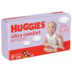 HUGGIES Ultra Comfort Mega 4 7-18 kg 66 ks – Sleviste.cz
