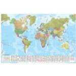 World Political Marco Polo Wall Map – Hledejceny.cz