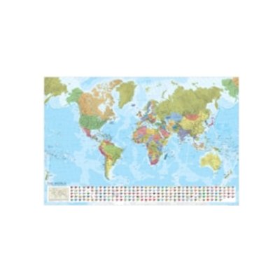 World Political Marco Polo Wall Map – Hledejceny.cz