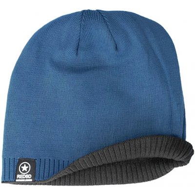 2moro REDSD beanie čepice oboustranná modrá černá – Hledejceny.cz