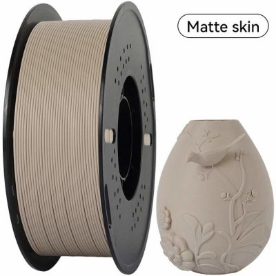 Kingroon PLA MATTE 1,75 mm 1kg Matná Pleťová – Zboží Živě