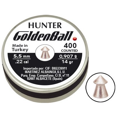 Diabolky GOLDENBALL MA 38432 0,907g 5,5 mm 400 špicaté – Sleviste.cz