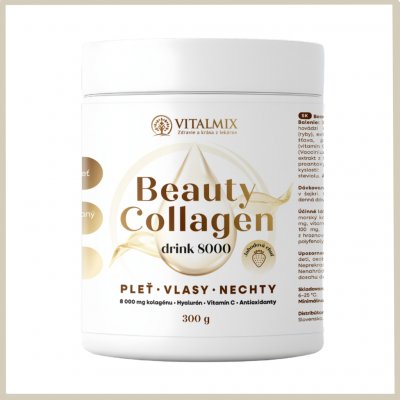 Vitalmix Beauty Collagen 8000 300 g – Hledejceny.cz