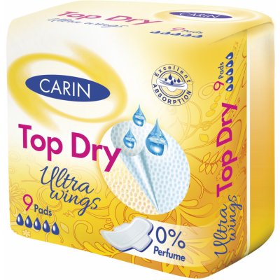 Carine Ultra Wings Top Dry 9 ks – Zboží Mobilmania