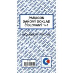 Baloušek Tisk ET012 Paragon daňový doklad, 1 1 číslovaný – Zbozi.Blesk.cz