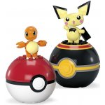 MEGA Pokémon Poké Ball - Charmander a Pichu – Zboží Dáma