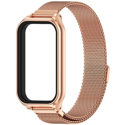 Xiaomi Magnetický milánský tah pro Smart Band 8 ACTIVE / Redmi Band 2 Barva MTVH pásku: Rose Gold MBSCZ-MB080 – Hledejceny.cz