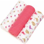 T-tomi Látkové TETRA růžoví šneci 3 ks – Zboží Dáma