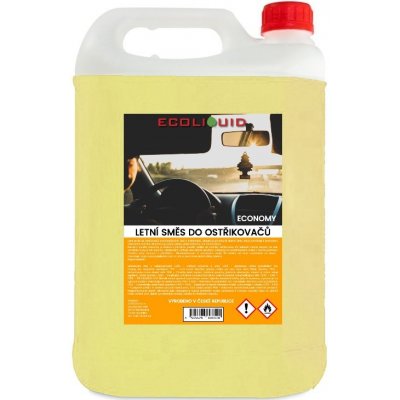 Ecoliquid Letní kapalina do ostřikovačů ECONOMY 5 l | Zboží Auto