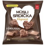 Semix Müsli srdíčka s čokoládou 50g – Zboží Mobilmania