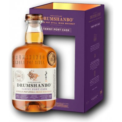 Drumshanbo Single Pot Still Irish Whiskey Tawny Port Cask 43% 0,7 l (kazeta) – Hledejceny.cz