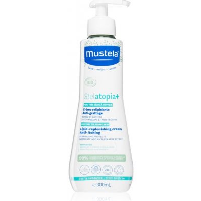 Mustela Stelatopia+ Lipid-Replenishing Cream Anti-Itching zklidňující a obnovující krém 150 ml – Hledejceny.cz