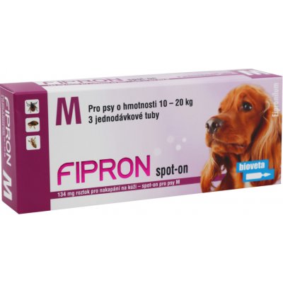 Fipron Spot-on Dog M 3 x 1,34 ml – HobbyKompas.cz