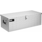 MSW Hliníkový kufr na nářadí rýhovaný plech 76,5 x 33,5 x 24 cm - 48 l MSW-ATB-765 – Sleviste.cz