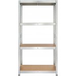 PARKSIDE Kovový regál se 4 policemi, 75 x 30 x 150 cm – Hledejceny.cz