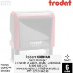 Trodat 4913 - pouze gumový štoček – Zboží Živě
