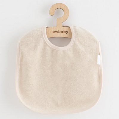 New Baby Comfortably Dětský froté bryndák beige – Zboží Mobilmania