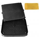 G.Gastro Formy pro stroj na tartaletky TMPIC - Tvar tartaletek: Waffel - 480x440 mm - Výška: 5,5 mm - pro 4 tartaletek - D9783805 – Hledejceny.cz