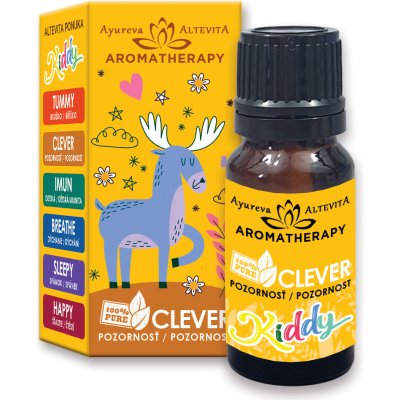 Altevita Esenciální olejová směs Kiddy Clever Pozornost 10 ml – Hledejceny.cz