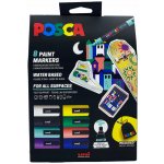 Uni Posca PC-5M 1,8 - 2,5 mm základní barvy 8 ks – Zboží Živě