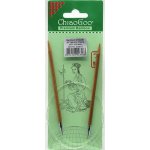 ChiaoGoo Otočné 360° Kruhové Bambusové jehlice 80 cm 4,5mm – Zboží Mobilmania